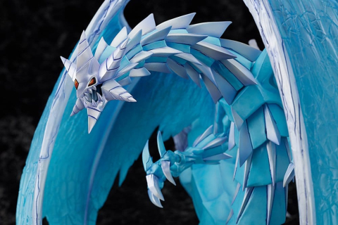 PRECOMENZI - Yu-Gi-Oh! Card Game Monster Figure Collection PVC Figure Brionac, Dragon of the Ice Barrier 26 cm