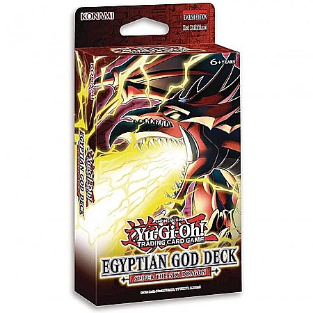 Trading Card Games - Yu Gi Oh Egyptian God Deck Slifer The Sky Dragon