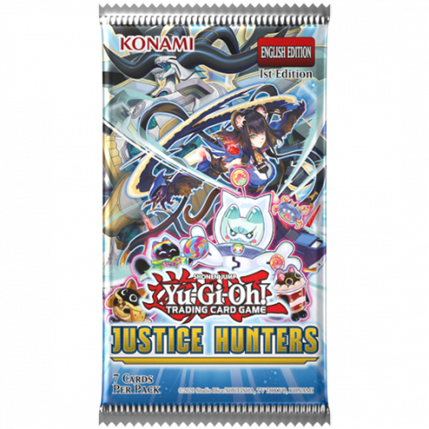 Trading Card Games - Yu-Gi-Oh! Justice of the Hunters – Booster