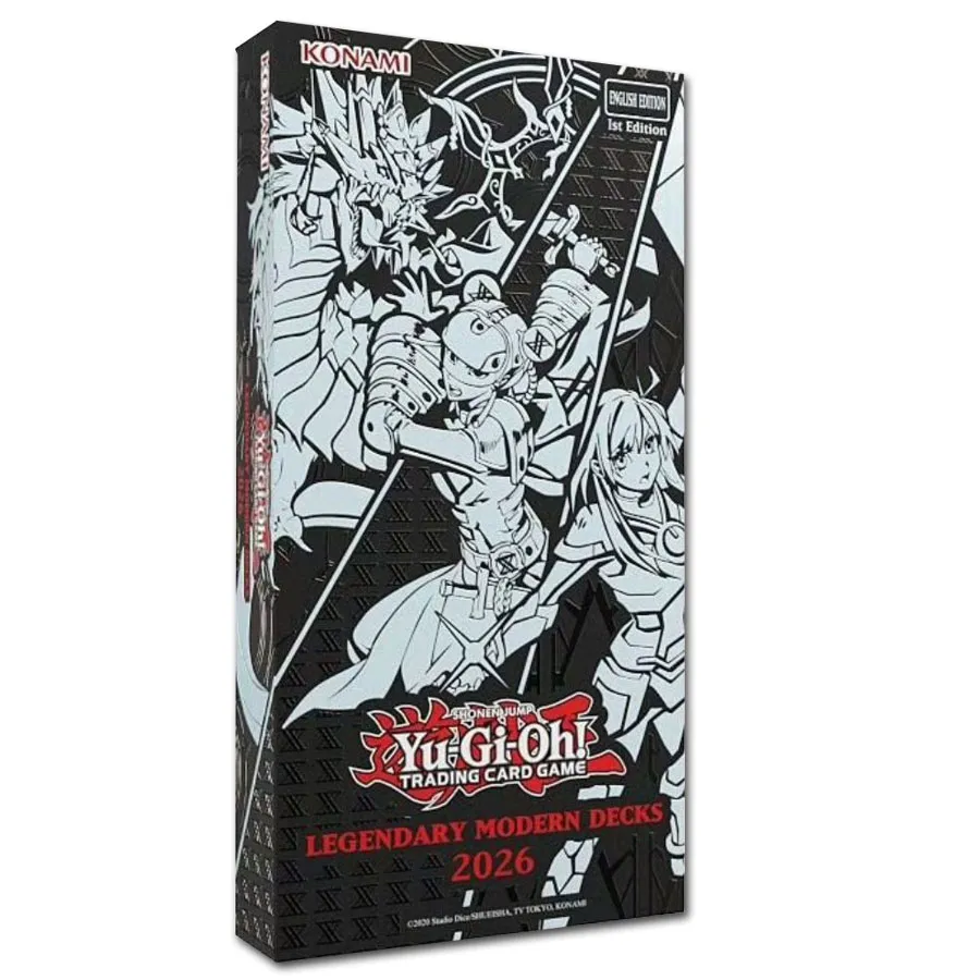Trading Card Games - Yu-Gi-Oh Legendary Modern Decks 2026 EN