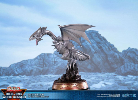 Yu-Gi-Oh! PVC Statue Blue-Eyes White Dragon White Edition 35 cm [5]