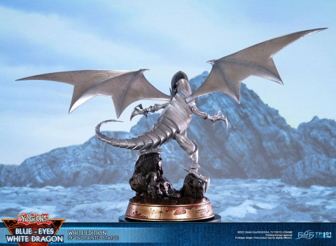 Yu-Gi-Oh! PVC Statue Blue-Eyes White Dragon White Edition 35 cm [3]