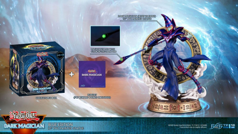 Yu-Gi-Oh! PVC Statue Dark Magician Blue Version 29 cm [1]