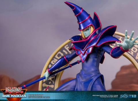 Yu-Gi-Oh! PVC Statue Dark Magician Blue Version 29 cm [10]