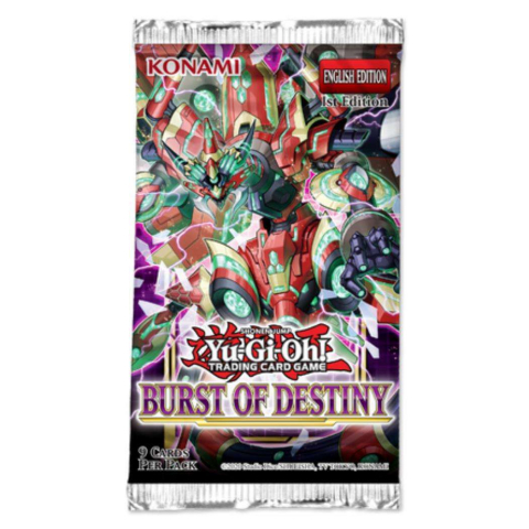 Yu-Gi-Oh! - Yu-Gi-Oh! TCG – Burst of Destiny Booster Pack (EN)