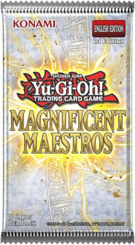 PRECOMENZI - Yu-Gi-Oh! TCG Magnificent Maestros Pack *English Version*