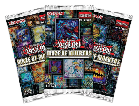 PRECOMENZI - Yu-Gi-Oh! TCG Maze Of Muertos Booster Display (24) *English Version*