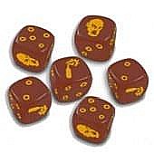 Zombicide: Brown Dice Pack [1]
