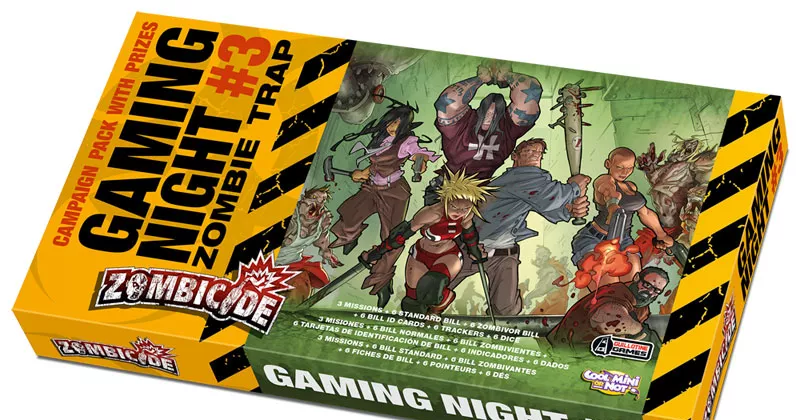 Extensii boardgames - Zombicide Gaming Night 3: Zombie Trap