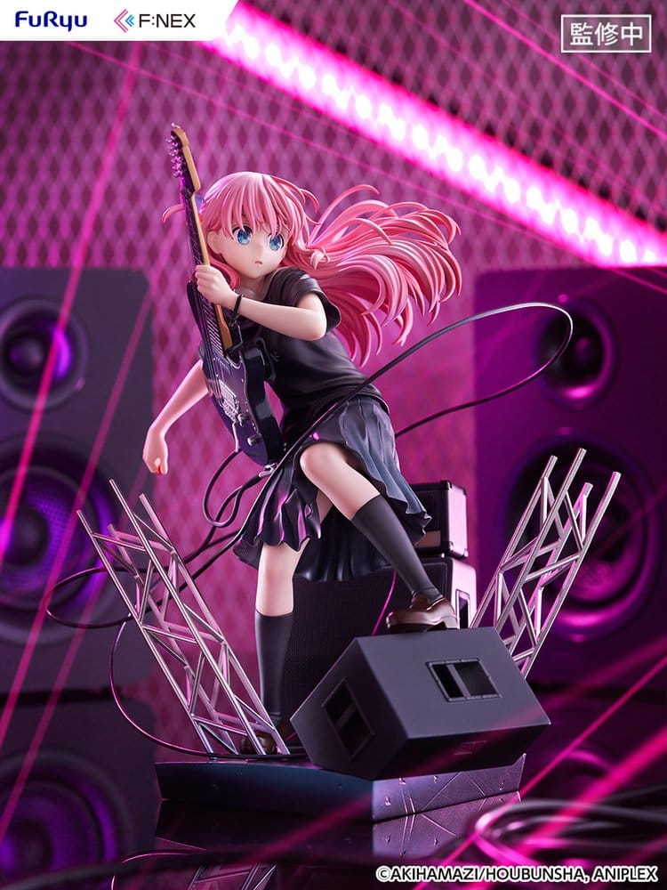 Bocchi the Rock! F:NEX PVC Figure 1 7 Hitori Gotoh Live Ver. 24 cm