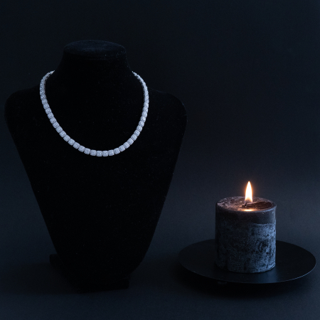 COLIERE - Colier din Argint „Infinité Éclat” – Leyla’s Brilliance