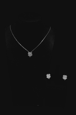 SETURI - Set Bijuterii Floral Radiance – Colier și Cercei