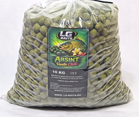 Boiliesuri de nădit - ABSINT VANILIE CHILLI 10KG