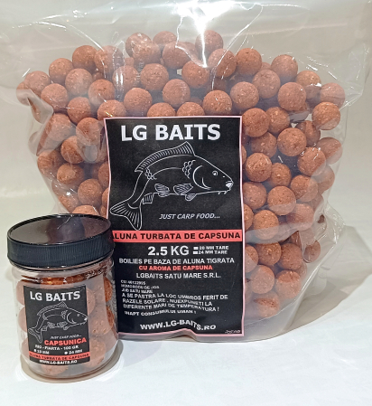 Boiliesuri de nădit - PACHET PROMOTIONAL "CAPSUNICA 2,5 KG"