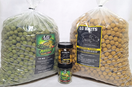 Boiliesuri de nădit - COMBO CUCURUZ & ABSINT 20 KG