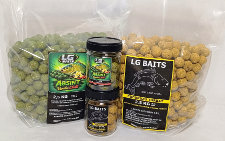 Boiliesuri de nădit - PACHET COMBO 5 KG  ABS & CUCURUZ