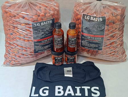 Boiliesuri de nădit - PACHET PROMO " 20 KG CAPSUNICA TURBATA "