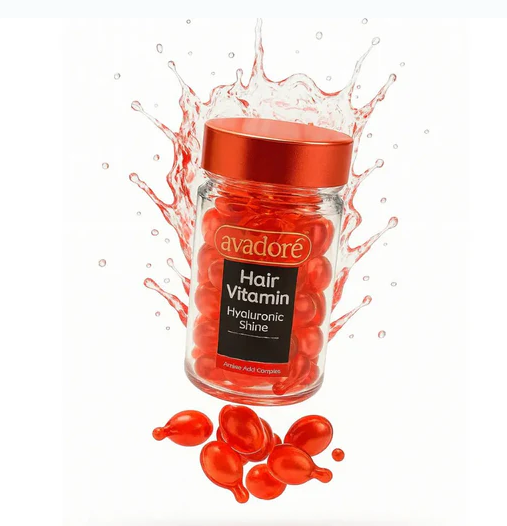 Avadoré Hair Vitamin – Hyaluronic Shine, Ser pentru păr cu Acid Hialuronic (30 capsule) [3]
