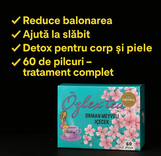 Ozlex Ceai de Slăbit & Detox 60 Plicuri – Metabolism, Slăbire și Digestie [3]