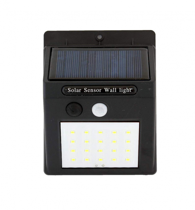 Lampa Solară cu 20 de LED-uri și Senzor de Mișcare JY6009 [2]