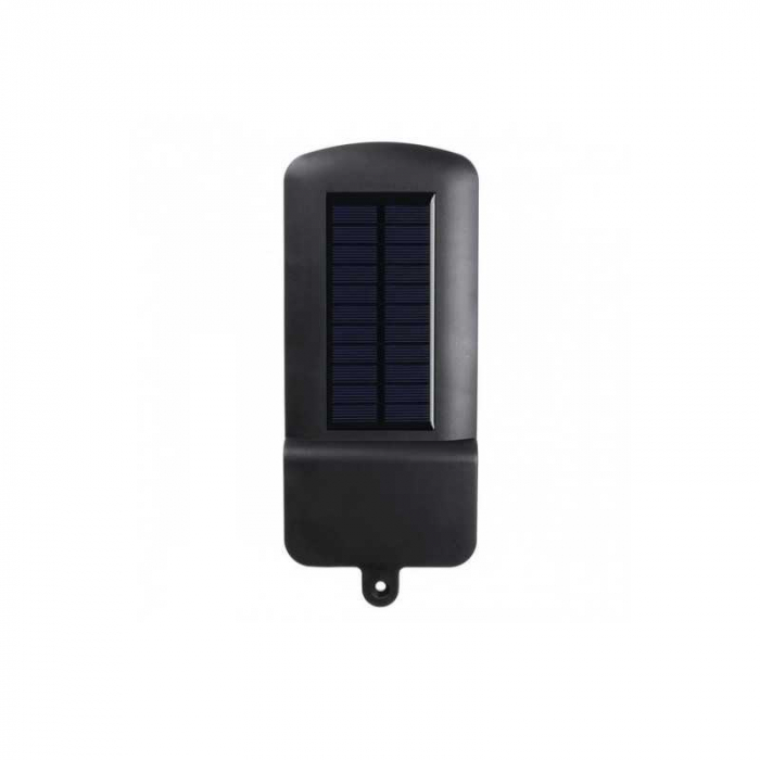 Lampa Solara Stradala 6COB 120 LED, Senzor de Miscare, Panou Solar Incorporat, Brat de Montare Inclus, Telecomanda cu Functii Multiple de Setare a Intensitatii Luminoase si Timpului de Functionare, IP65 Wateproof, Negru [3]