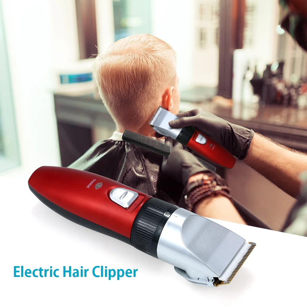 Mașină de Tuns Profesională Daling, Lame Titan și Cuțit Ceramic, Acumulator Reîncărcabil, Silentioasă, cu Accesorii Incluse [6]