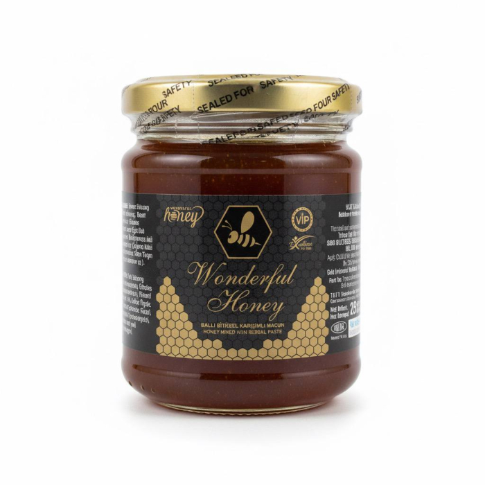 Wonderful Honey Original - Miere naturala pentru Potenta - Cutie cu Timbru de Autenticitate (1 Borcan x230g)g) [3]