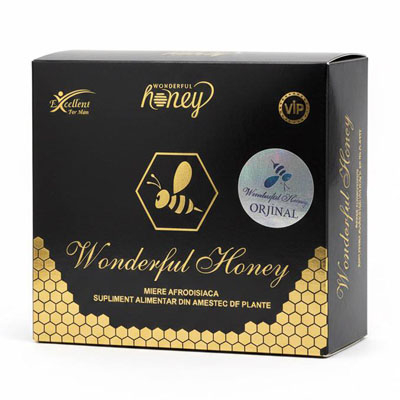 Wonderful Honey Original - Miere naturala pentru Potenta - Cutie cu Timbru de Autenticitate (12 Plicuri x15g) [2]