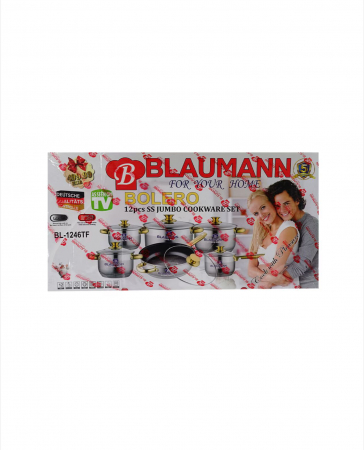 Set oale inox Blaumann BL1246TF, 12 piese, Capace Termorezistente, Compatibil Inductie [4]