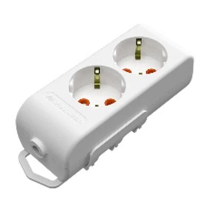 ELECTRICE - Cap prelungitor cu 2 prize Ritech