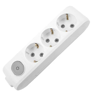 ELECTRICE - Cap prelungitor cu 3 prize Ritech cu intrerupator