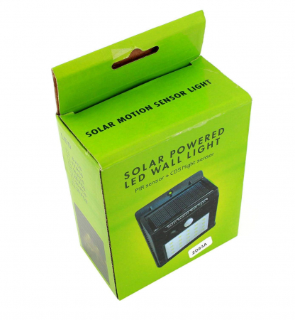 Lampa Solară cu 20 de LED-uri și Senzor de Mișcare JY6009 [4]