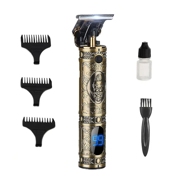 APARATE & ACCESORII INGRIJIRE PERSONALA - Masina de tuns barbateasca, Electrica, Profesionala, Otel, 4 capete