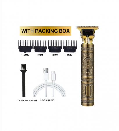 Mașina de Tuns Vintage T9, Gyhhxlh, ABS/Ceramică, 15.5 cm, Bronz [1]