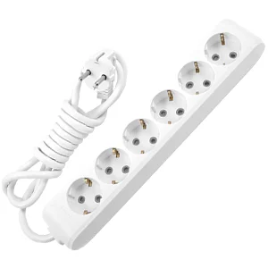ELECTRICE - Prelungitor cu 6 prize Ritech, 5 m