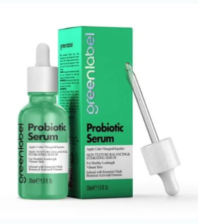 GREENLABEL - Ser Probiotic Greenlabel Pre+ pentru strălucire și regenerare, 30ml