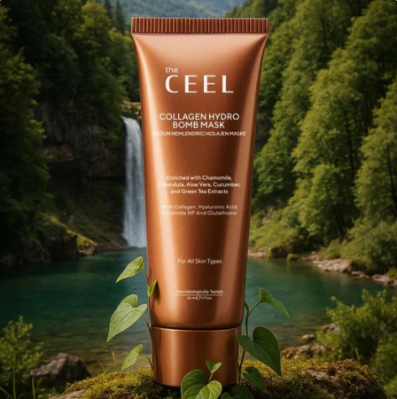 The Ceel Mască Peel-Off 50 ml – Colagen, Glutation și Ceai Verde pentru Ten [1]