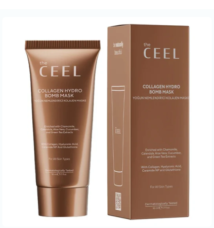 THE CEEL - The Ceel Mască Peel-Off 50 ml – Colagen, Glutation și Ceai Verde pentru Ten