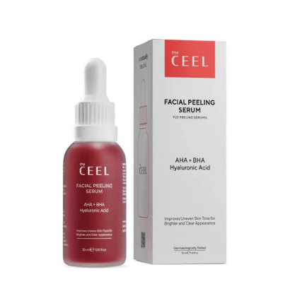 THE CEEL - The Ceel – Ser exfoliant AHA + BHA 30 ml | Acid Hialuronic – Uniformizare, Strălucire și Regenerare