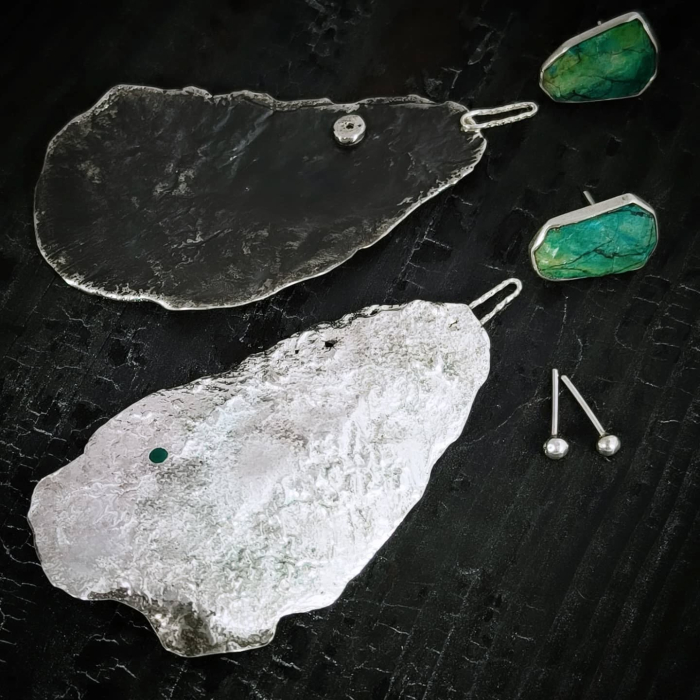 Cercei unicat din argint  versatili - Liana Jewelry [5]