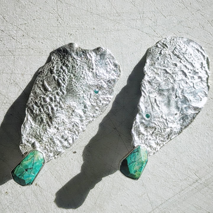 Cercei unicat din argint  versatili - Liana Jewelry [4]