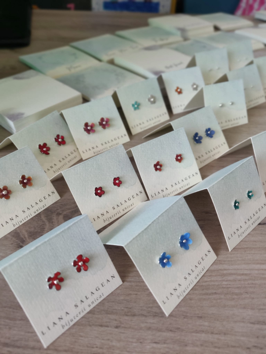 Bijuterie unicat argint cu email Liana Jewelry [7]