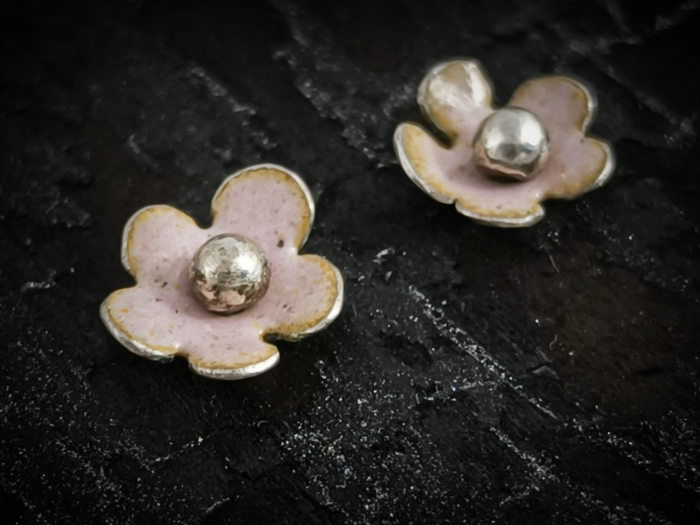 Bijuterie unicat argint cu email Liana Jewelry [3]