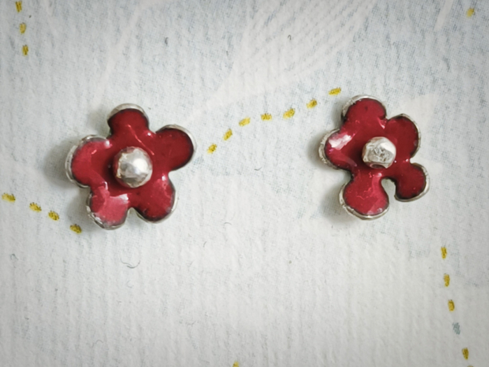 Bijuterie unicat argint cu email Liana Jewelry [4]