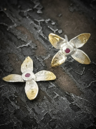 Bijuterie unicat argint si aur Liana Jewelry [2]