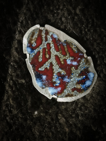 Brosa unicat din argint –Lucrate manual | Liana Jewelry [1]