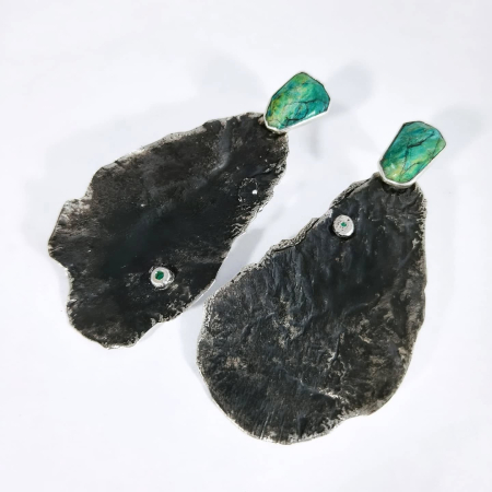 Cercei unicat din argint  versatili - Liana Jewelry [6]