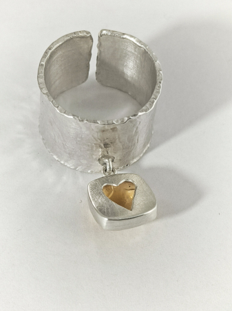 inel ''Raza de soare'' bijuterie uncat cu citrin [2]