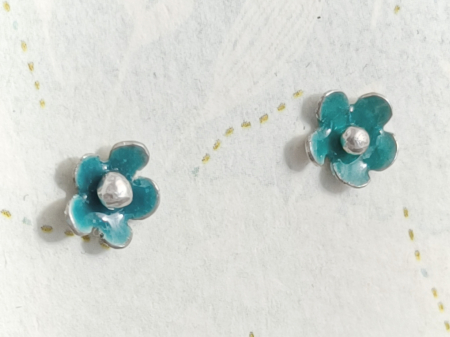 Bijuterie unicat argint cu email Liana Jewelry [1]