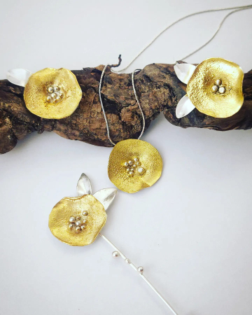 Bijuterie unicat argint placati cu aur- Liana Jewelry [4]